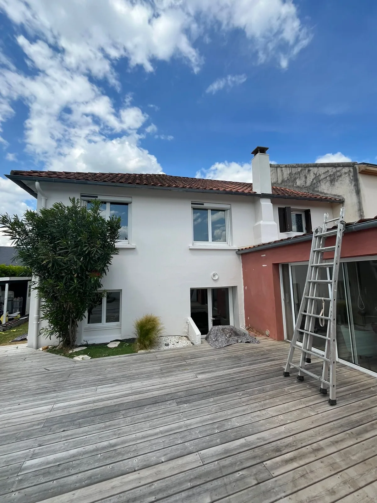 Ravalement façade Vendée avant
