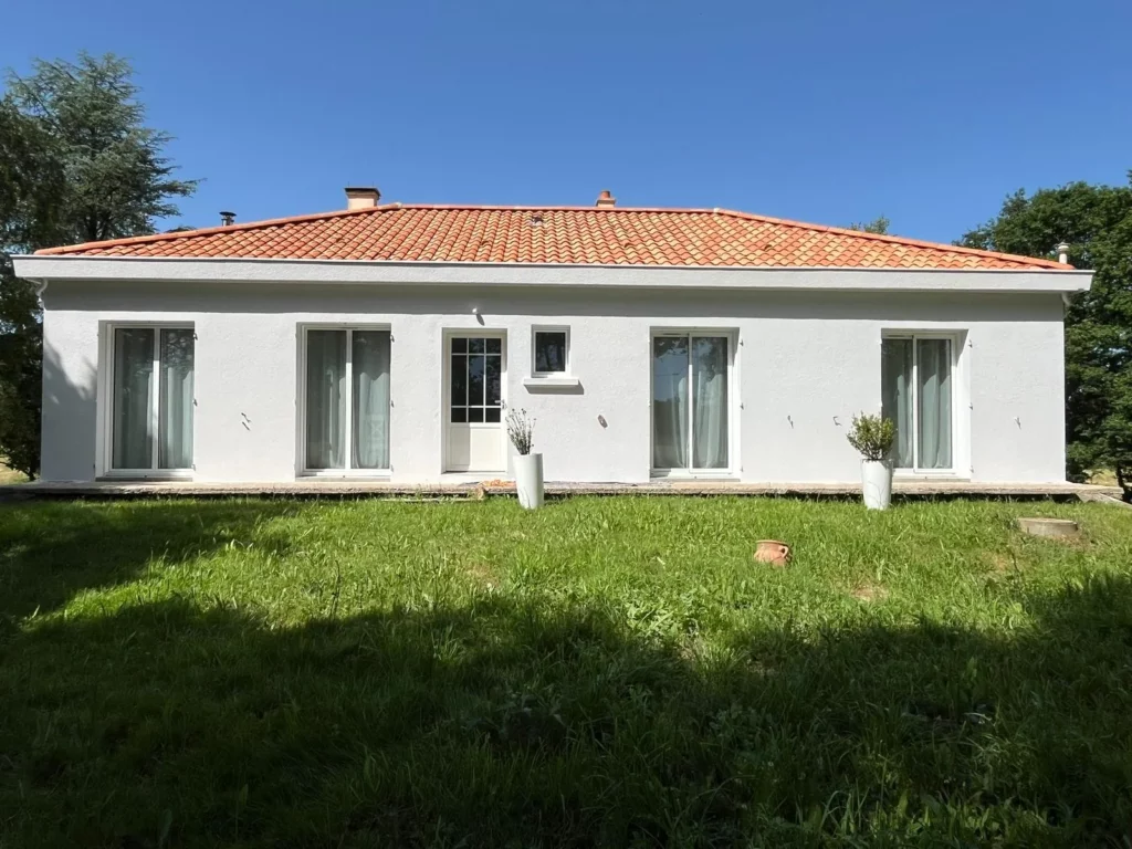 Ravalement complet, maison ancienne en Bocage vendéen, Bouchet Rondeau