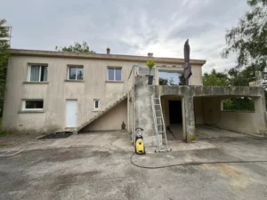 Ravalement de façade en Vendée, chantier Bouchet Rondeau artisan 40 ans