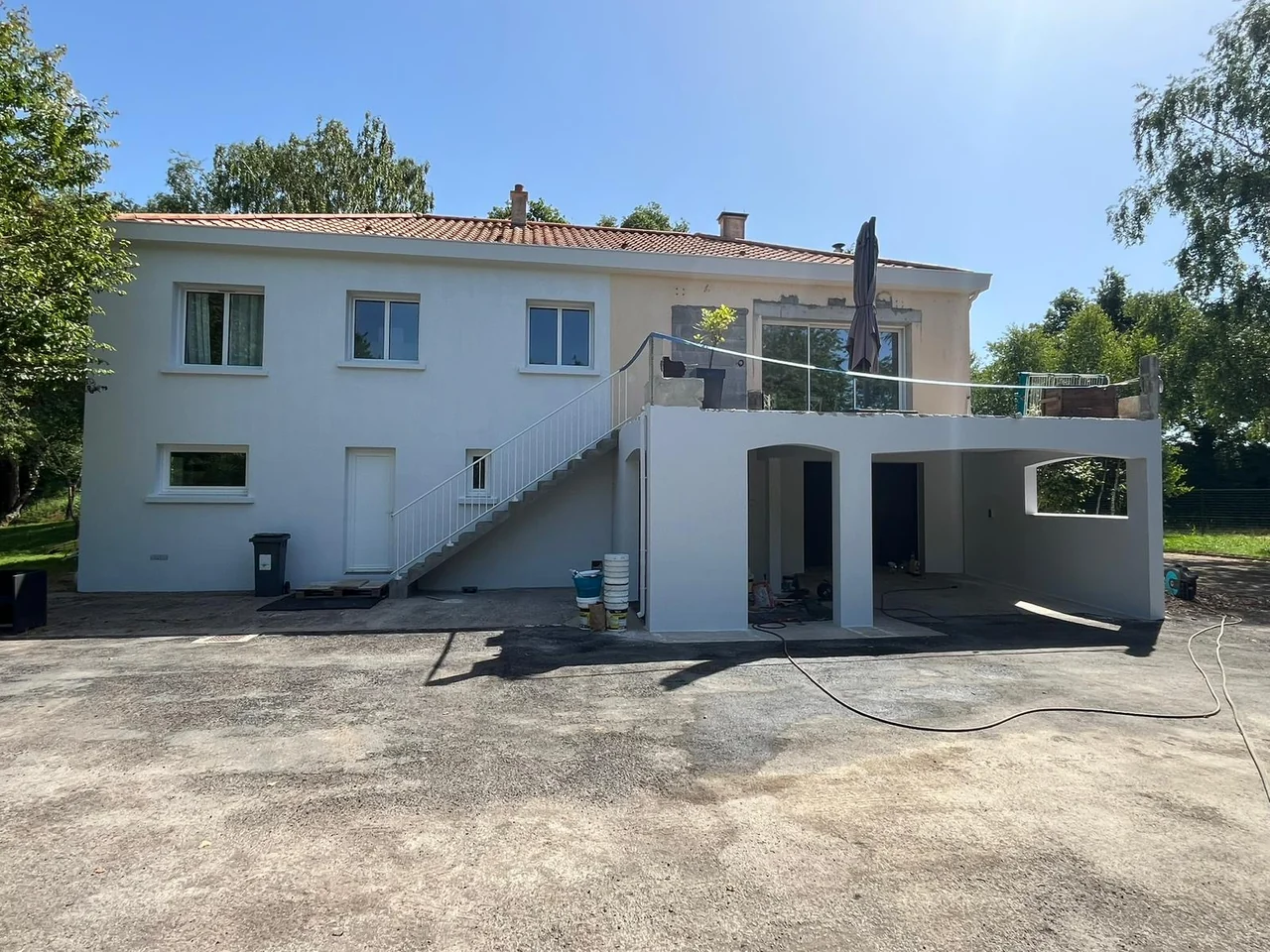 Ravalement de façade complet en Vendée, Bouchet Rondeau